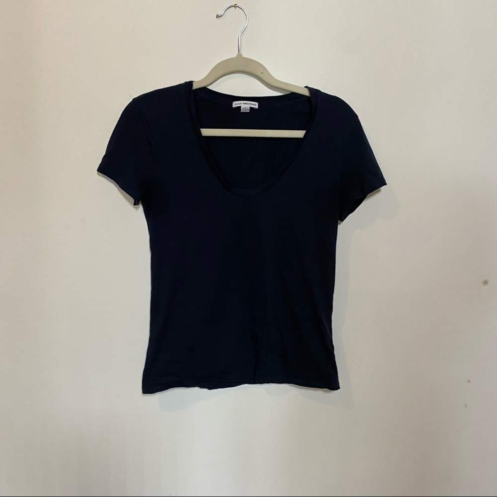 Navy James Perse Standard T